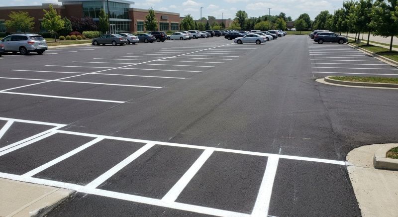 Church Parking Lot Striping in Acworth, GA