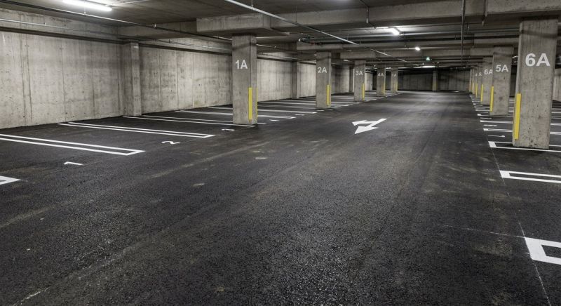 Parking Garage Striping in Temecula, CA