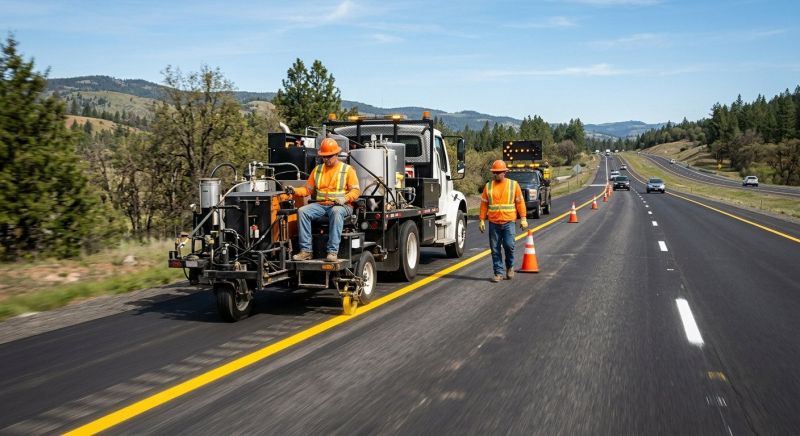 Pavement Striping Service in Lawrenceville, GA