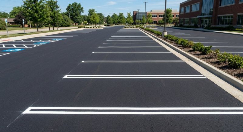 Asphalt Marking in Orange County, CA