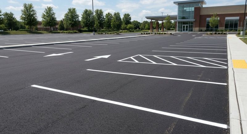 Asphalt Painting in Houston, TX