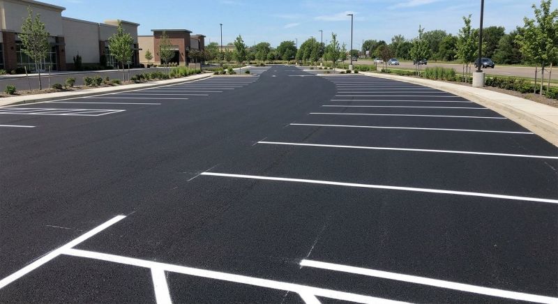 Church Parking Lot Striping in Katy, TX