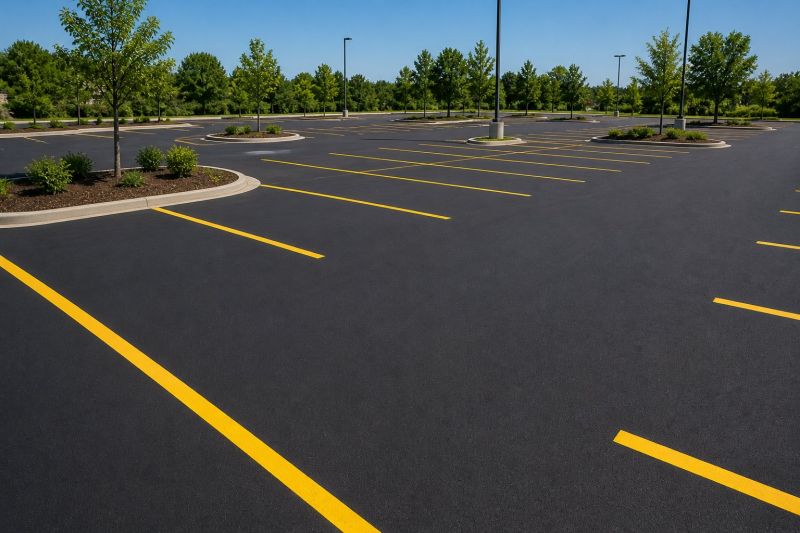 Commercial Asphalt Painting in Savannah, GA