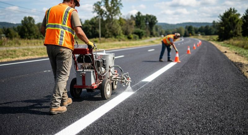Line Striping Service in Acworth, GA
