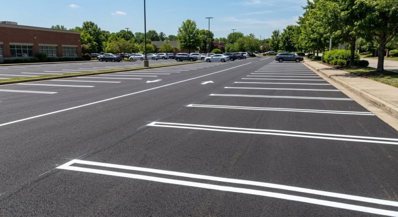 Parking Area Striping in Palm Springs, CA