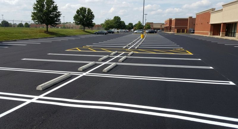 Parking Area Striping in Houston, TX