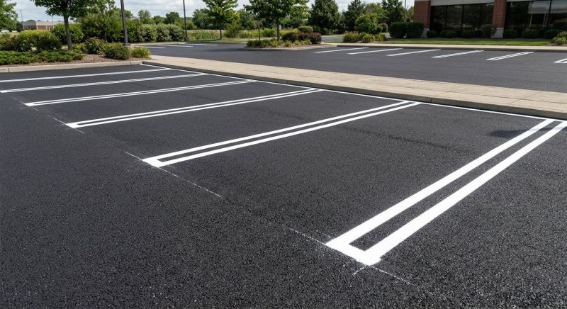 Parking Line Painting in Los Angeles, CA