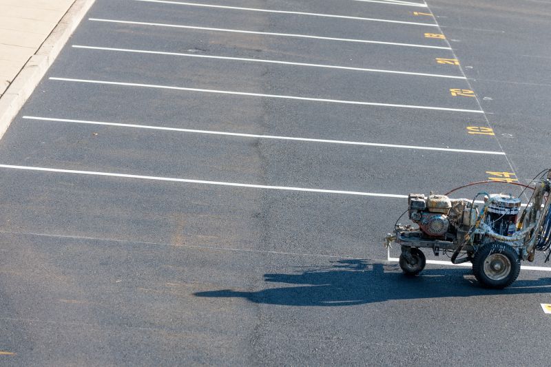 Parking Line Painting in Katy, TX