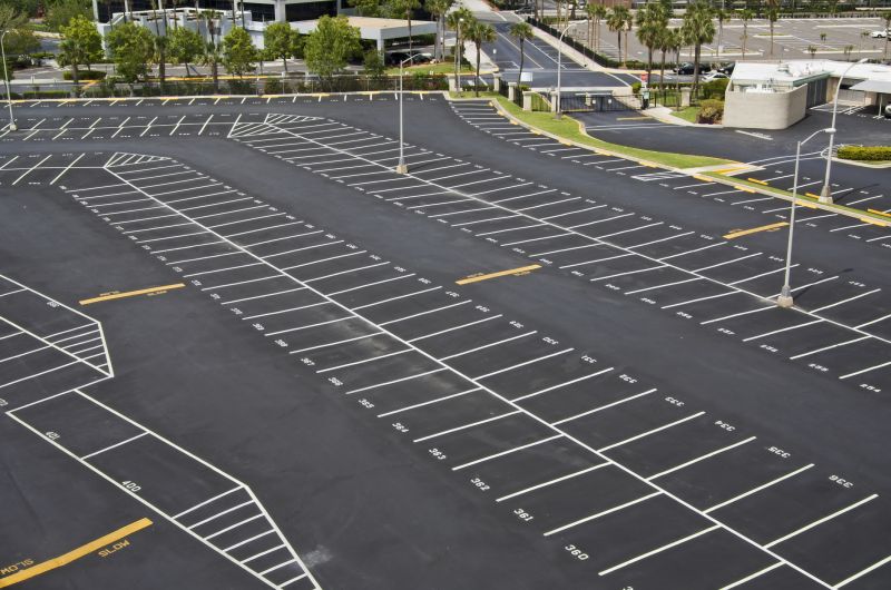 Parking Lot Painting in Hilton Head Island, SC