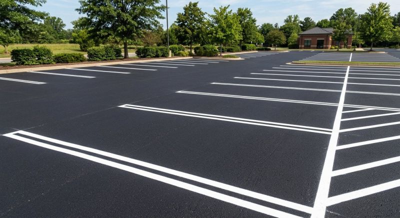 Parking Lot Painting in Houston, TX