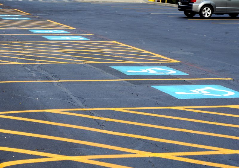 Parking Space Marking in Acworth, GA