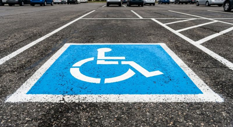 Parking Space Marking in Katy, TX
